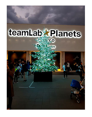 ラボ　チームラボ　teamLab Planets プラネット　東京　アート　インスタ　水　豊洲　